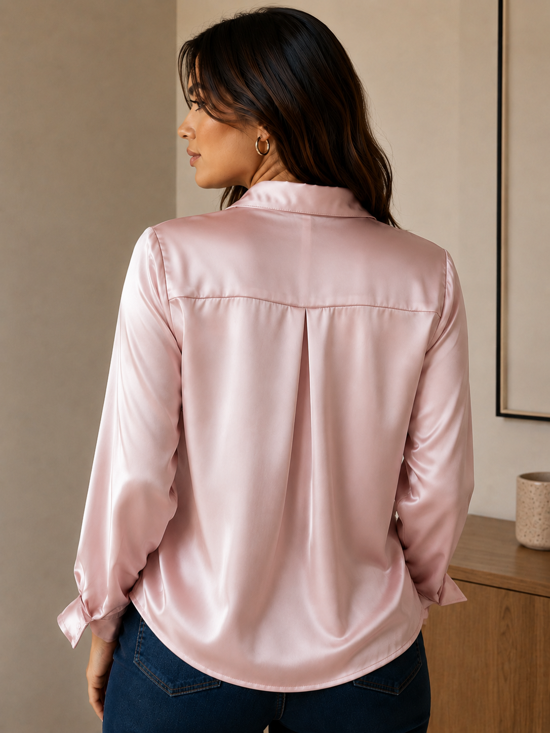 Camisa Satén