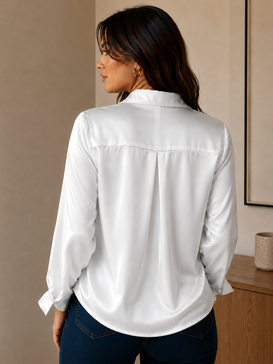 Camisa Satén