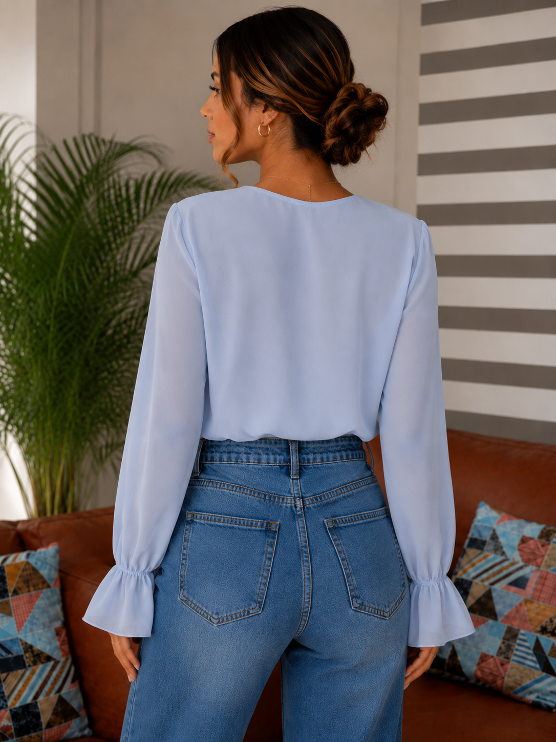 Blusa Chiffon