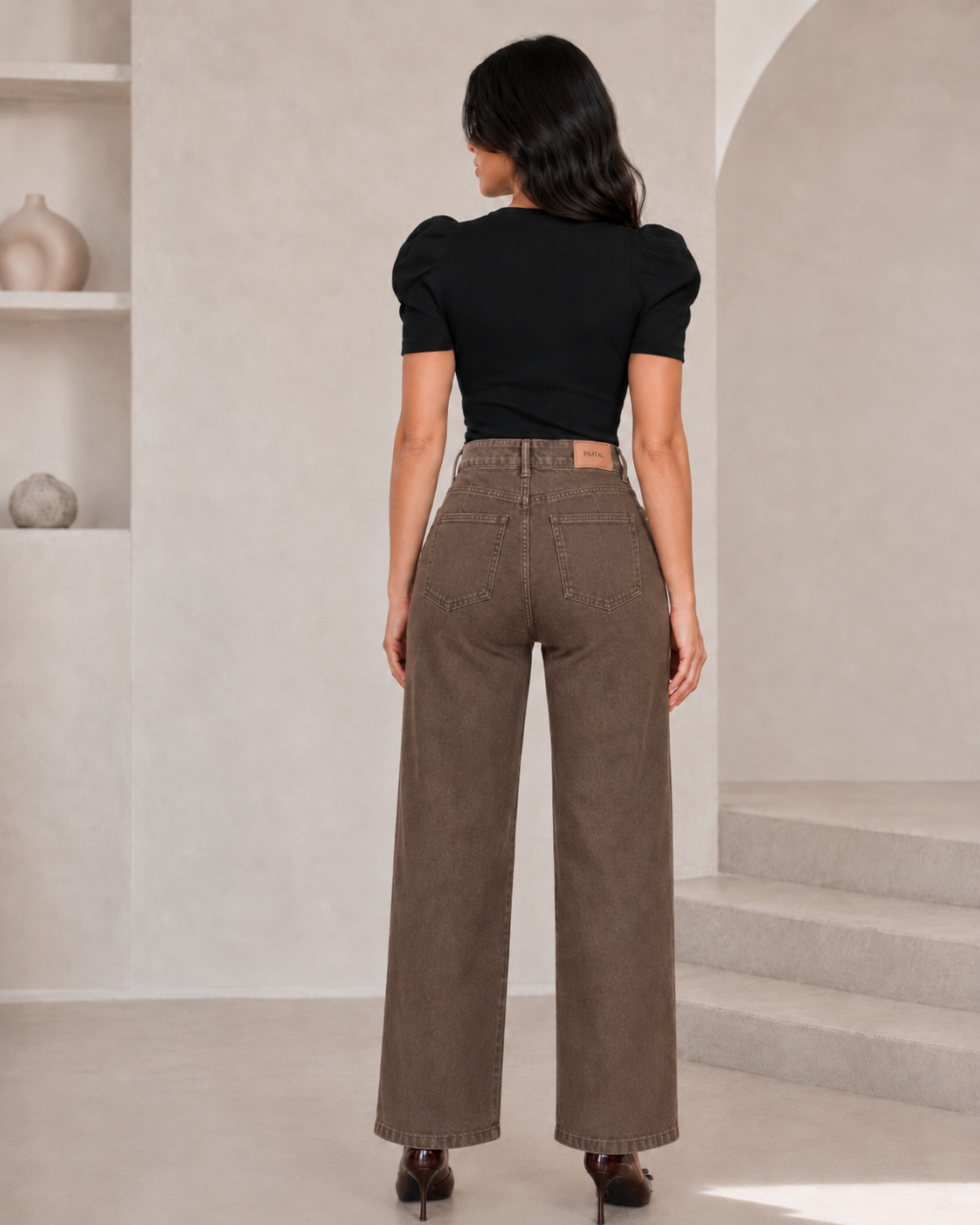 Jean Clásico Chocolate stretch