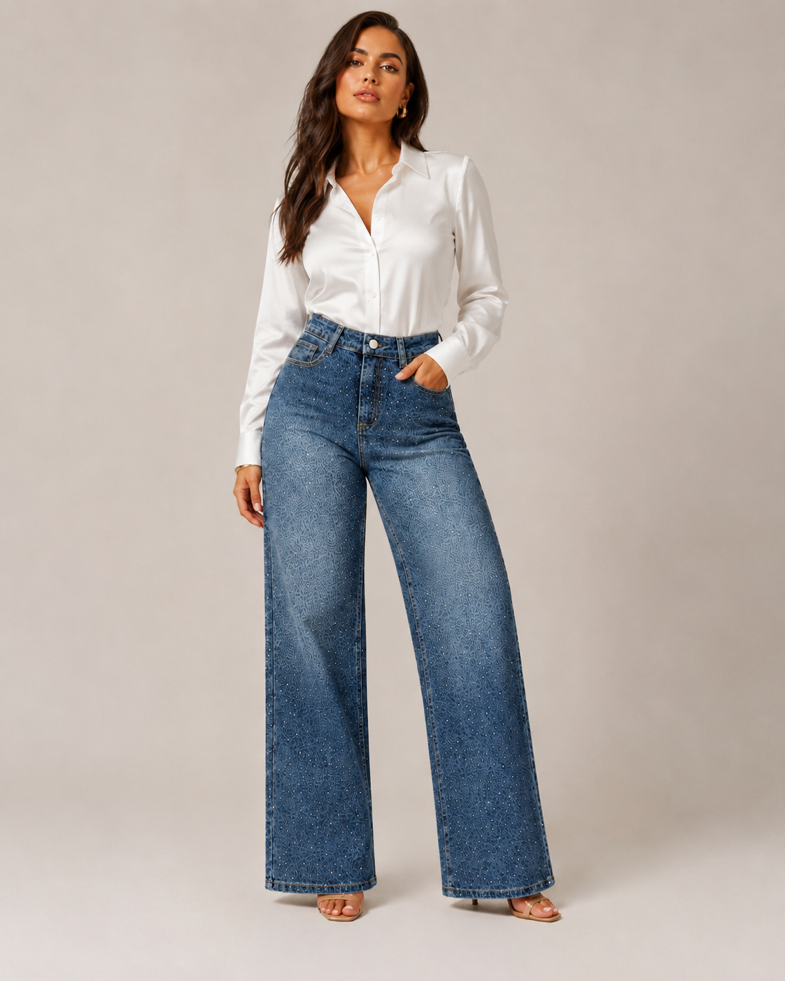 Jean Animal Print