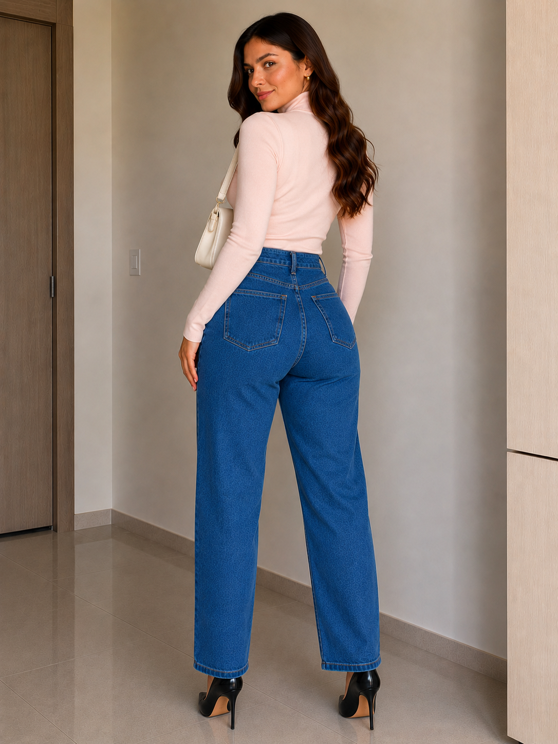 Jean Alma Rosa Stretch