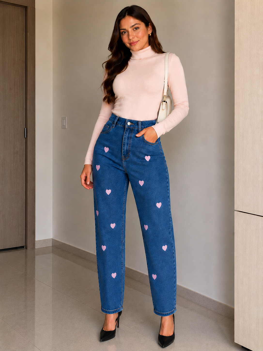 Jean Alma Rosa Stretch