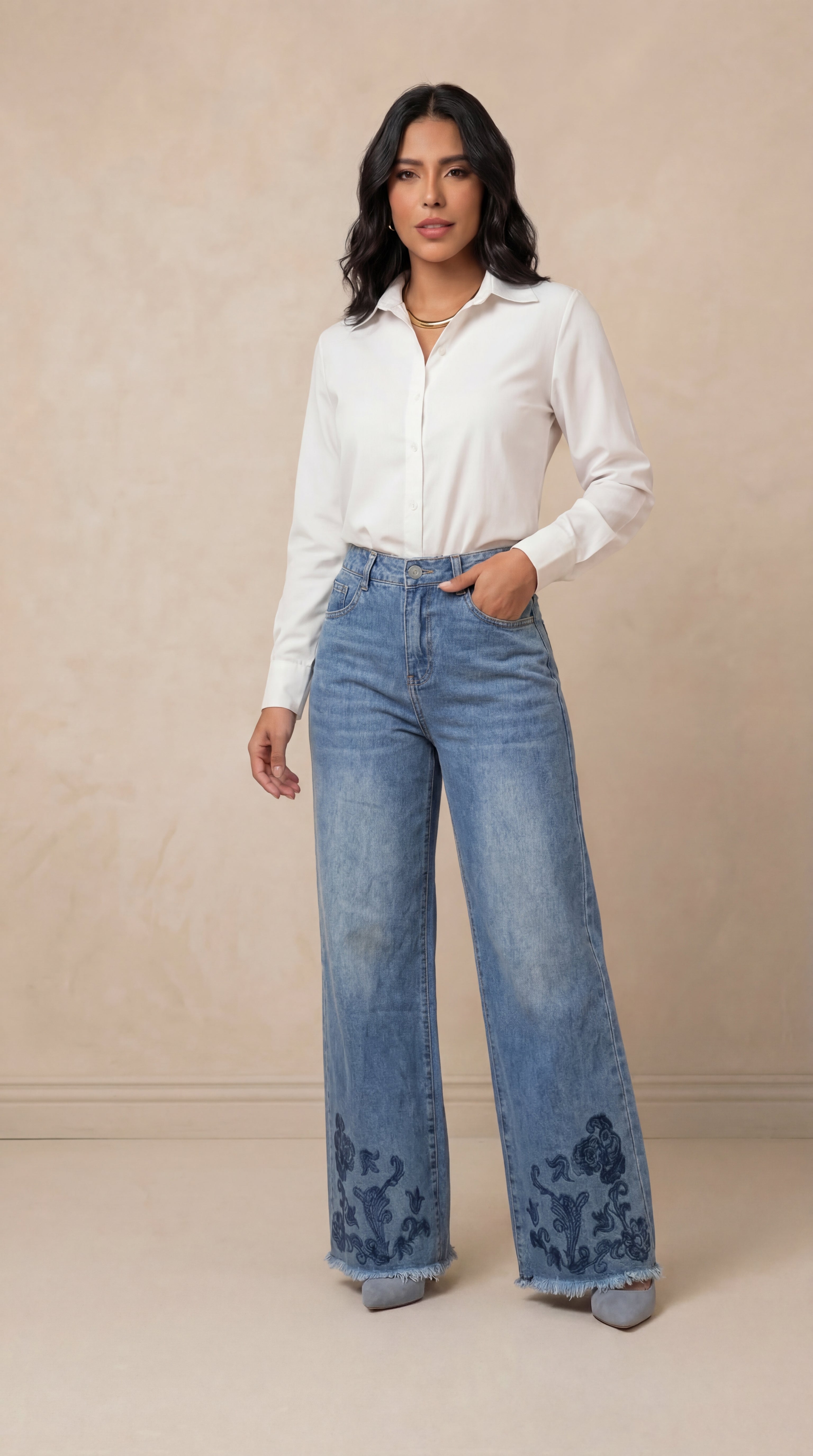 Jeans Flower
