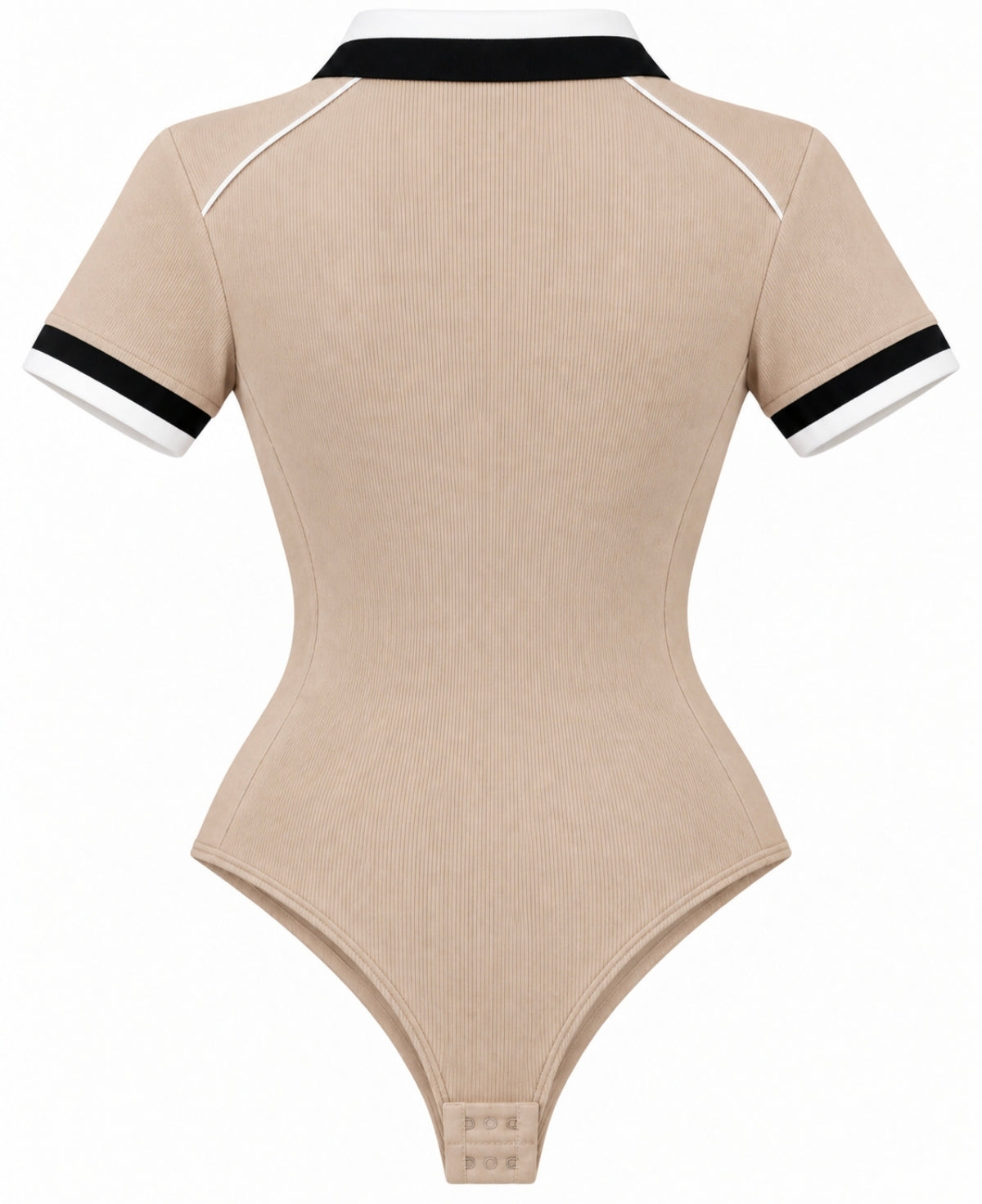 Body Polo Beige, vista espalda