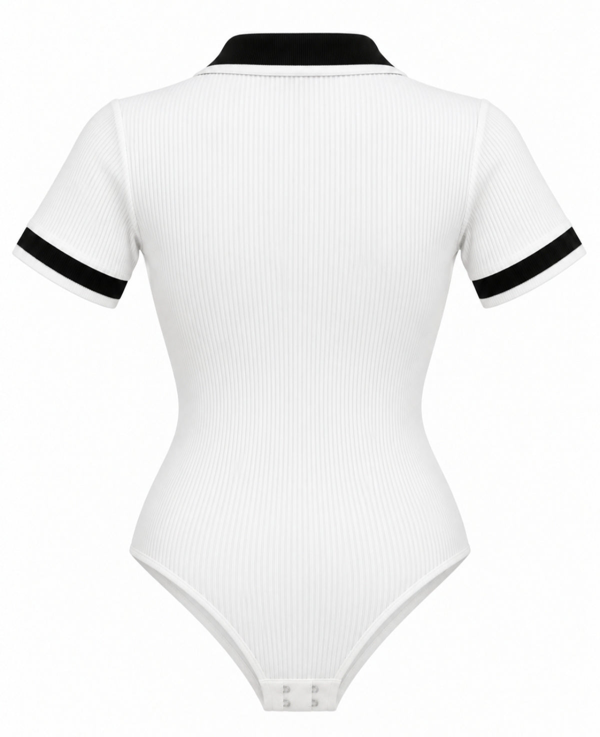 Body Polo Blanco, vista espalda
