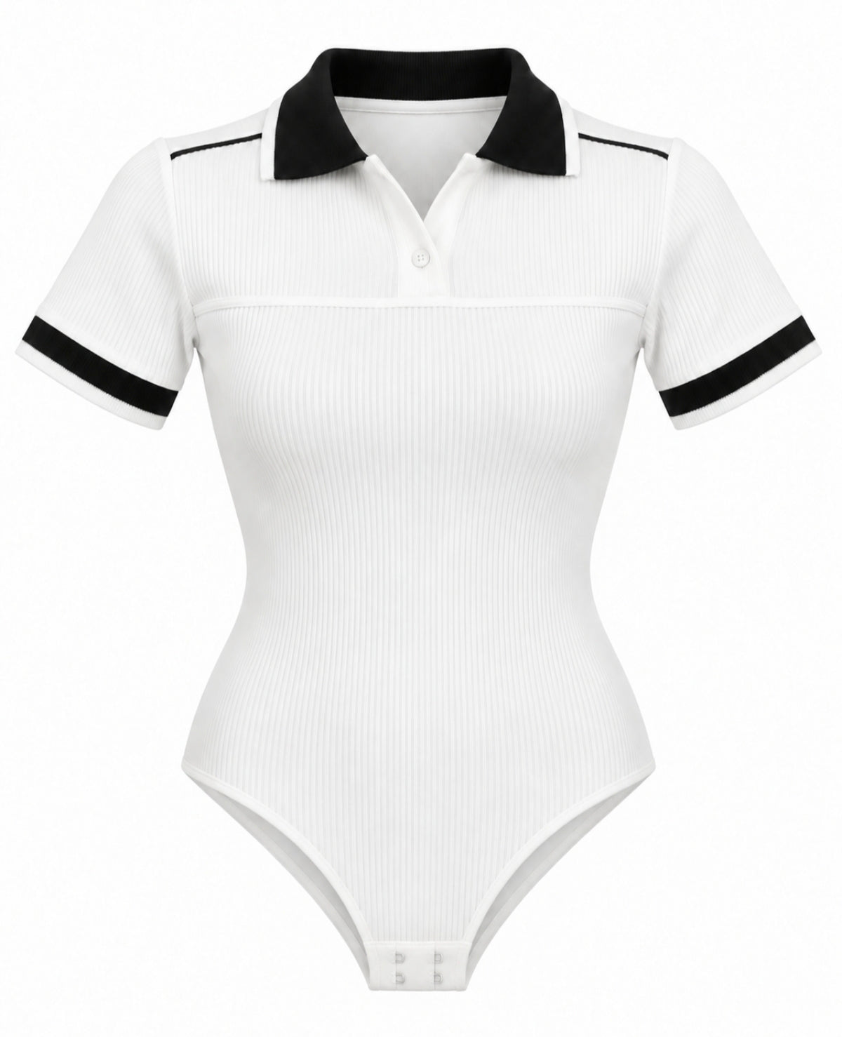 Body Polo Blanco, vista frente